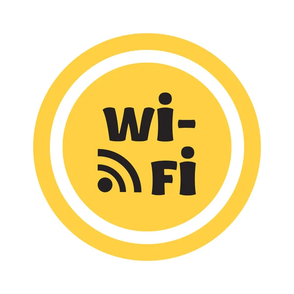 Wi-fi, web icon. — Stock Vector