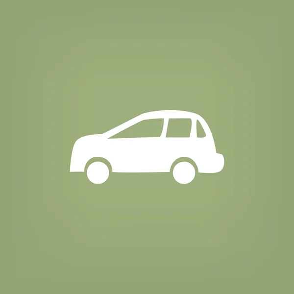 Icono web de coche simple — Archivo Imágenes Vectoriales