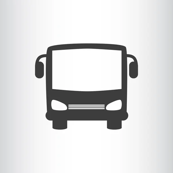 Bus icono web — Vector de stock