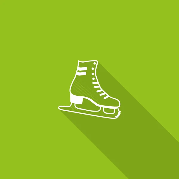 Skates Web-Ikone — Stockvektor