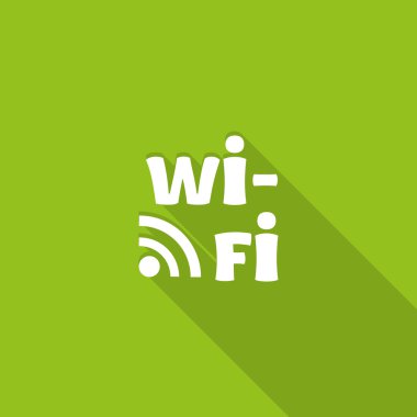 Wi-fi, web simgesi.