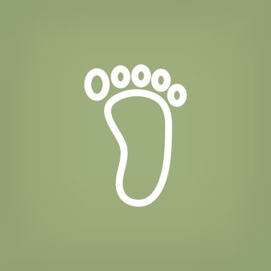 Çıplak çocuk ayak parça