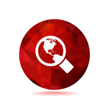 Basit büyüteç simgesini,