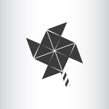 yel değirmeni pervane kanatları simgesi