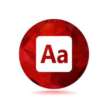 Smartphone alfabe simgesi