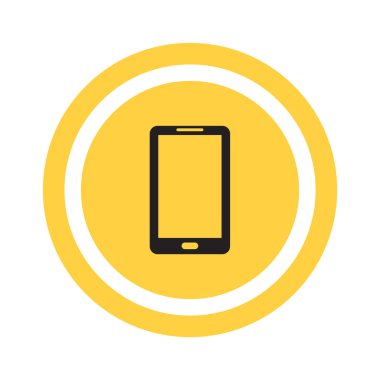 Boş ekranlı basit akıllı telefon