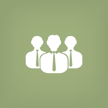 Grup insanlar basit web simgesi