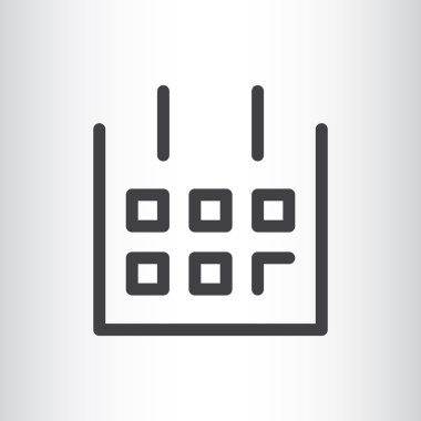 Web takvim simgesini