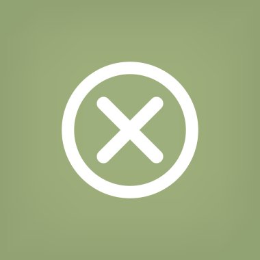 Sembol basit web simgesini Kaldır