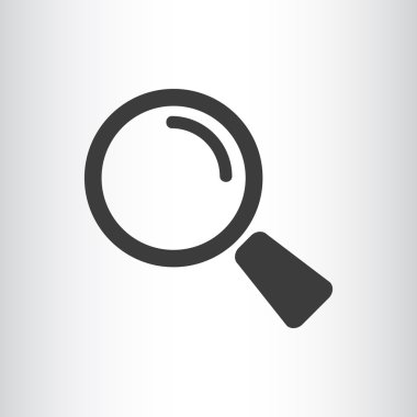 Basit büyüteç simgesini