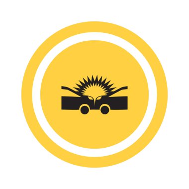 otomatik kaza simgesi