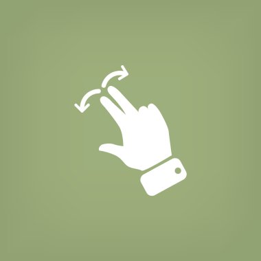 Dokunmatik ekran web simgesi