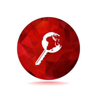 Küre anahtar simgesi