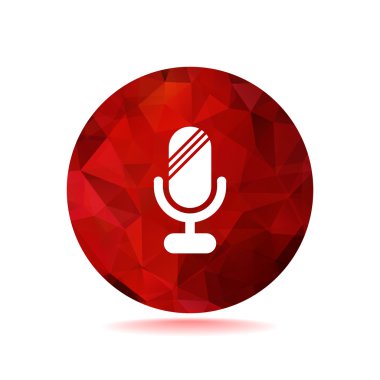 Web mikrofon simgesi