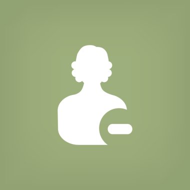 Web simgesi arkadaş Kartviziti sil