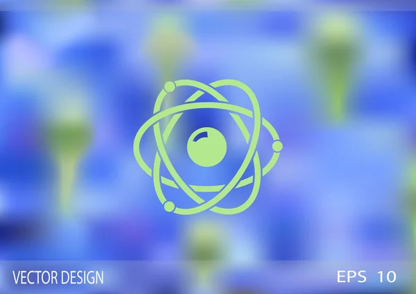 Εικονόγραμμα του atom εικονίδιο web — Διανυσματικό Αρχείο