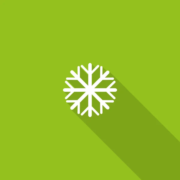 Snowflake, web icon — Stock Vector