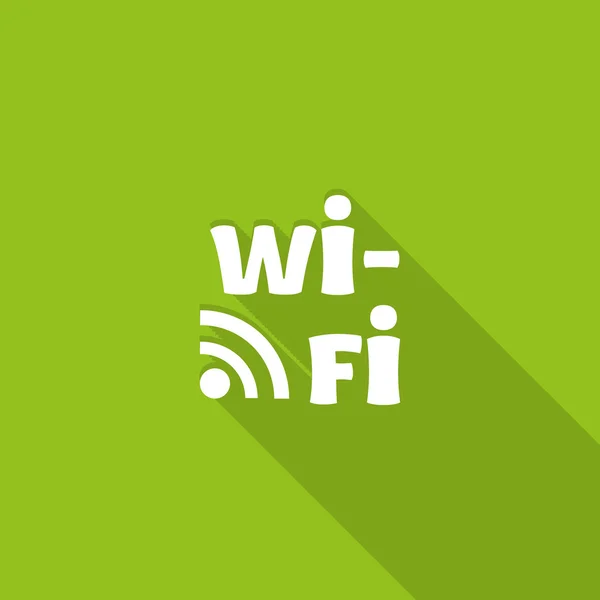 Wi-fi, icono web . — Vector de stock