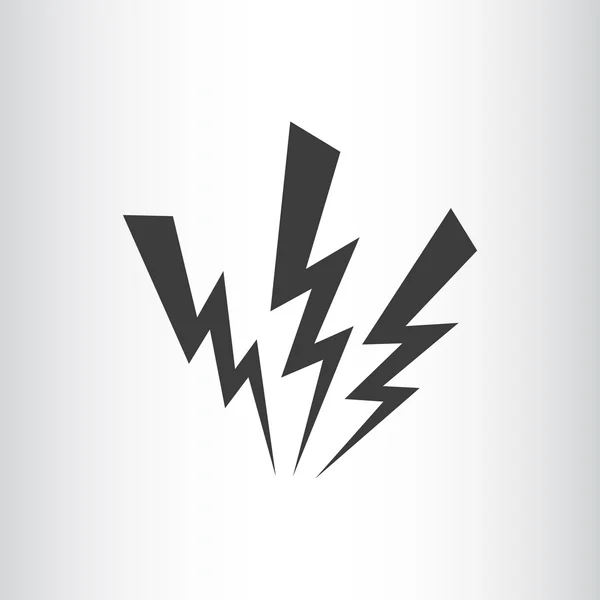 Web-ikonen lightning — Stock vektor