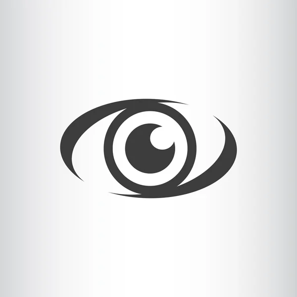 Kijken oogpictogram web — Stockvector