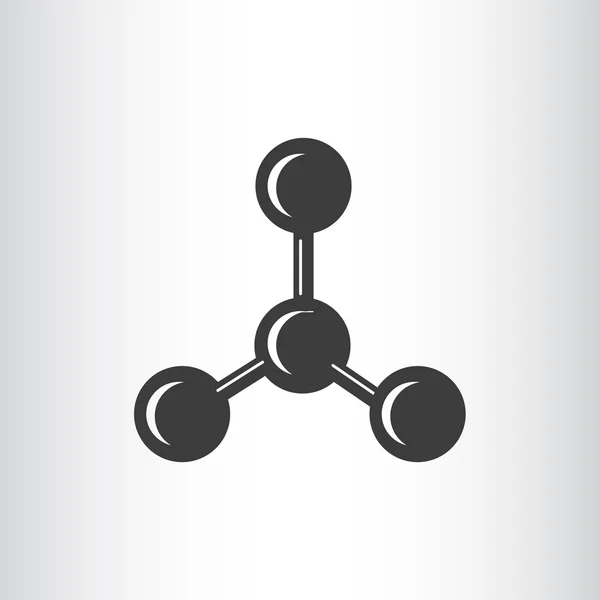 Icono compuesto molecular — Vector de stock