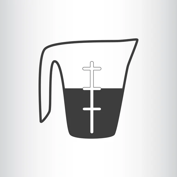 Illustration de l'icône Measuring Cup — Image vectorielle