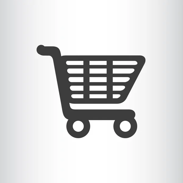 Shopping cart icon — Stock Vector