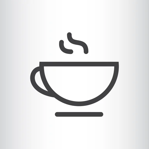 Чашка горячего чая — стоковый вектор