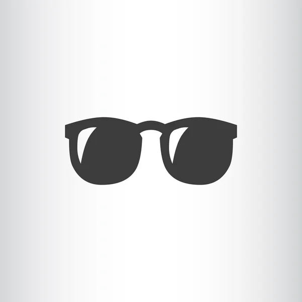 Solglasögon spindelväv ikonen — Stock vektor