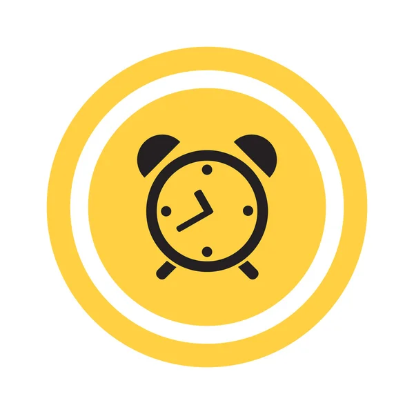 Alarm clock Web icon — Stock Vector