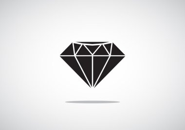 Elmas web simgesi, lüks konsepti