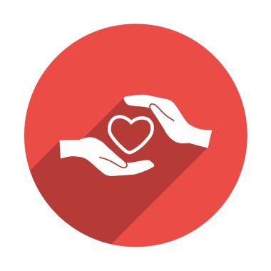 Eller basit simgesi kalp