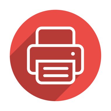 Yazıcı kağıt web simgesi ile