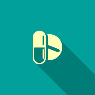 Tıbbi hapları web simgesi