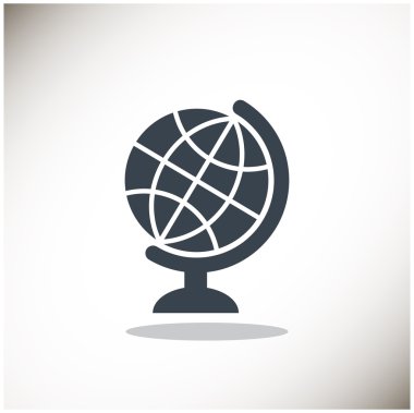 Basit küre web simgesi