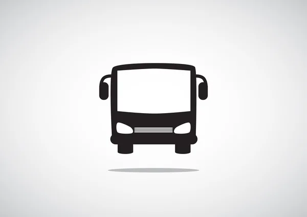 Icône Web avant du bus — Image vectorielle