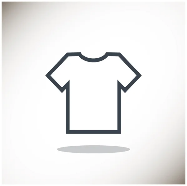 T-shirt web icoon voor e-commerce — Stockvector