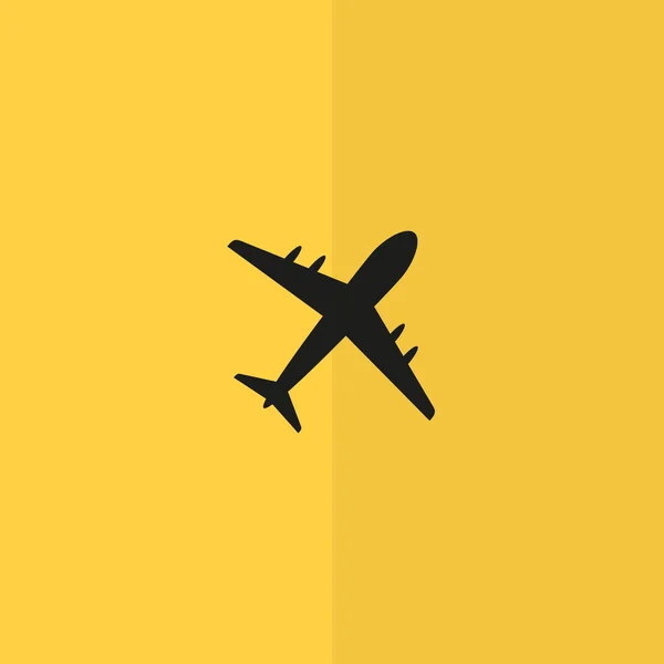 Icono web aeronave — Vector de stock