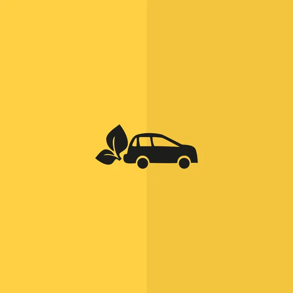 Eco carburant icône simple — Image vectorielle