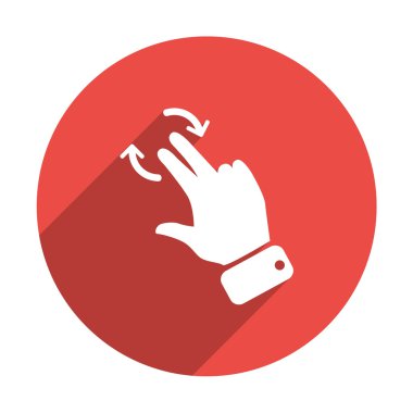 Dokunmatik ekran web simgesi