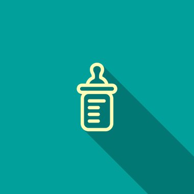 Basit bebek şişe simgesi