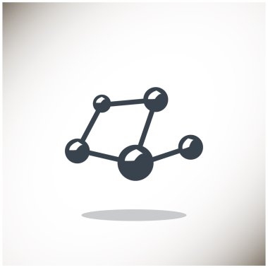 Moleküler bileşik web simgesi