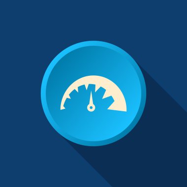 Basit hız göstergesi web simgesi