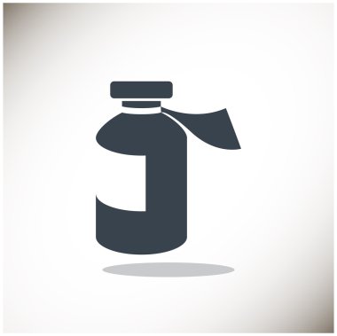 Tıp şişe web simgesi