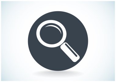 Basit büyüteç simgesini