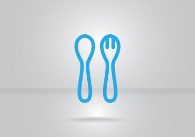 Çatal bıçak kaşık ve çatal