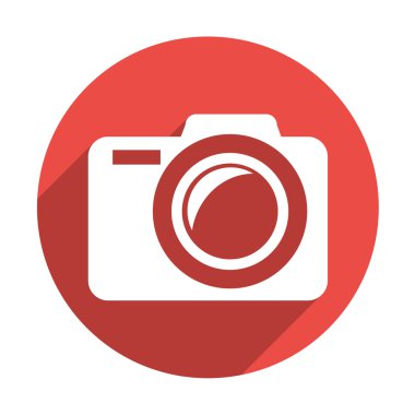 Fotoğraf kamera basit web simgesi