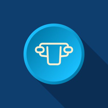 Basit bebek bezi web simgesi