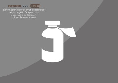 Tıp şişe web simgesi