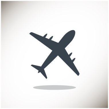 uçak web simgesi